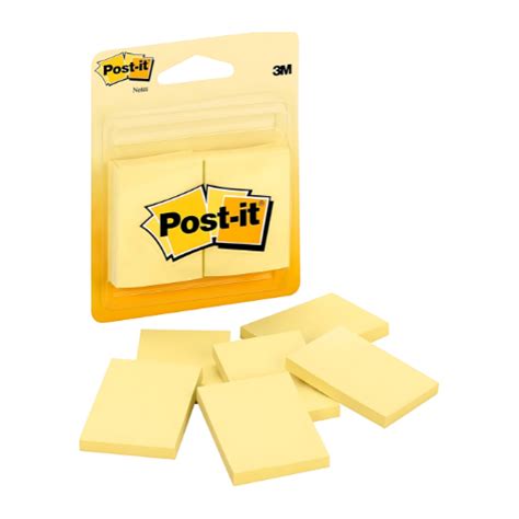 Post-it Stickies Yellow Notes 1.5x2 Inch | 100 Sheets Pack for Quick ...
