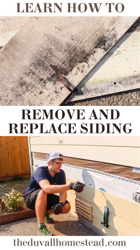 How to Replace Siding on House - The Duvall Homestead | Hardie siding ...