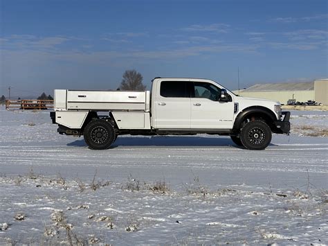 SherpTek modular truck bed and flatbed systems on long bed (8-foot) pickup trucks. — SherpTek ...