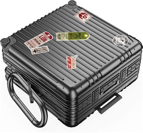 Amazon.com: Beats Fit Pro Case Cover, KOREDA Funny Suitcase Design Case ...