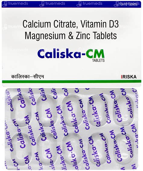 Caliska Cm Tablet 10 - Uses, Side Effects, Dosage, Price | Truemeds