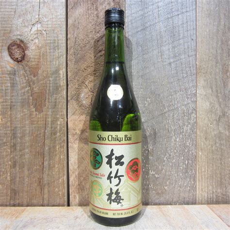 Sho Chiku Bai Sake