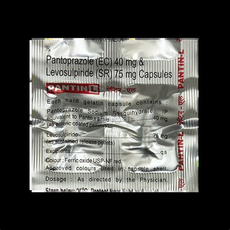 PANTIN L CAPSULE 10'S Price, Uses, Side Effects & Substitutes | Medkart