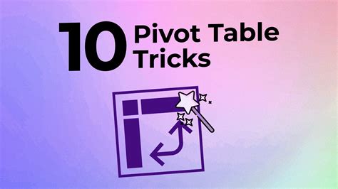 Image result for +Advanced PivotTable Tricks