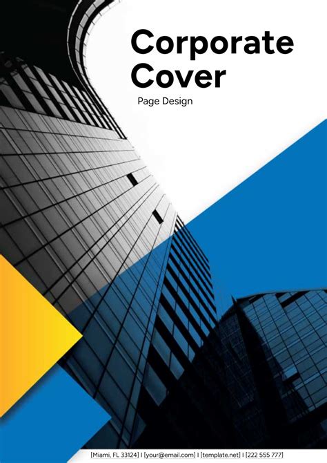 Company Cover Page 的图像结果