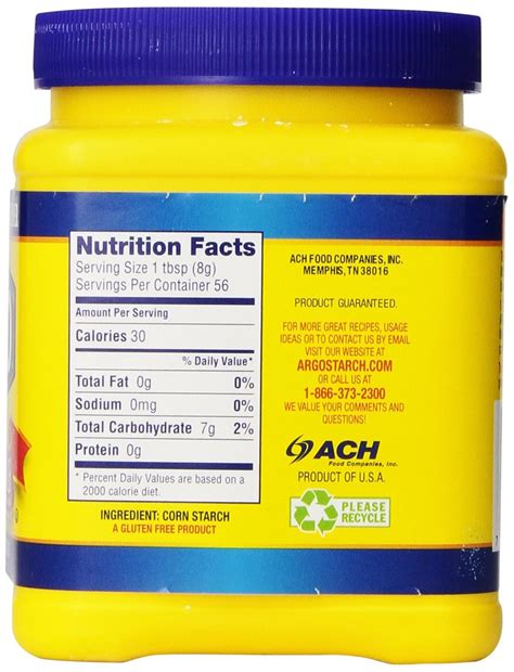 Corn Starch Nutritional Value – Besto Blog