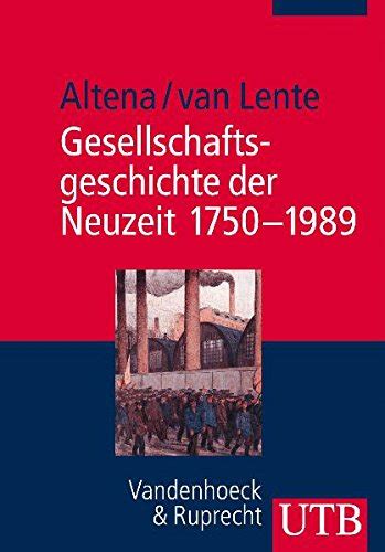 Gesellschaftsgeschichte Der Neuzeit 1750-1989 : Altena, Bert: Amazon.in ...