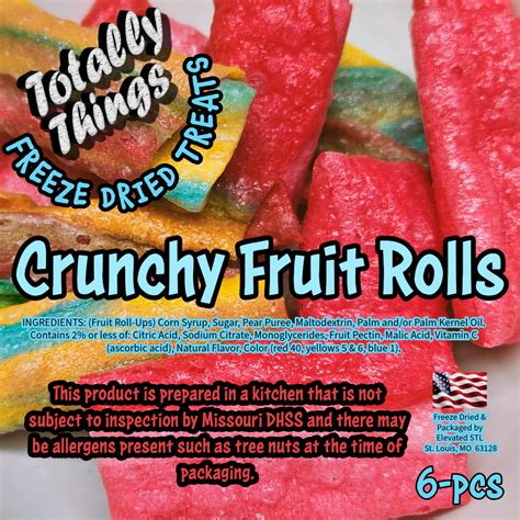 Totally Things Crunchy Fruit Rolls – Totally Things