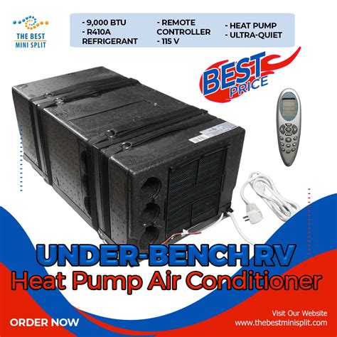 The Best Mini Split: 9,000 BTU 115V Under-Bench RV Heat Pump Air ...