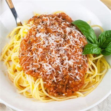 Homemade Spaghetti Sauce Recipe