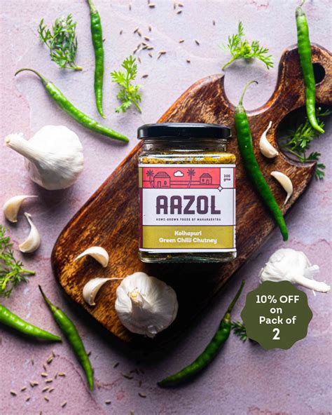 Buy Chutneys - Aazol: Home-grown Foods of Maharashtra