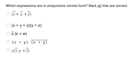 Image result for Conjunctive Normal Form Tutorial