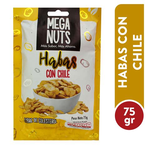 Comprar Habas Mega Nuts Con Chile - 75 g | Walmart Walmart Guatemala ...