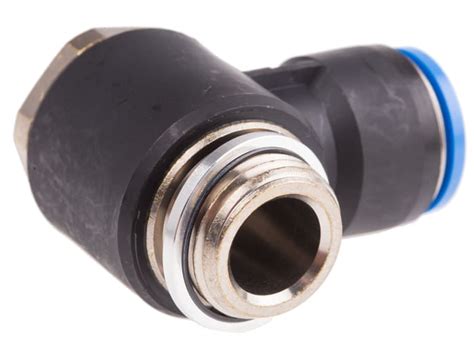 QSLV-G1/2-16 Festo | Festo QS Series Elbow Threaded Adaptor, G 1/2 Male ...