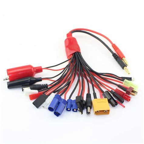 RC Convert Cable 19 in 1 Charger Splitter Lipo Battery Adapter Octopus ...