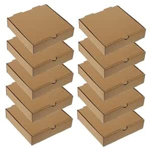 LABRIMP 10Pcs Pizza Wrapping Box Paper Takeout Containers for Pizzas ...