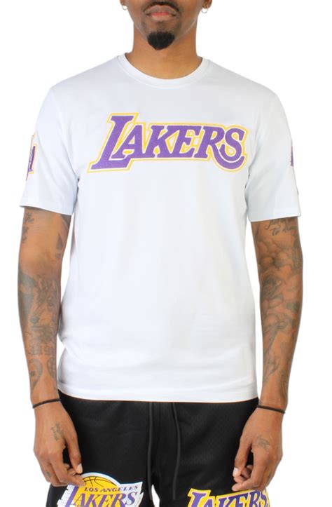 PRO STANDARD Los Angeles Lakers T-Shirt BLL151542-WHT - Shiekh