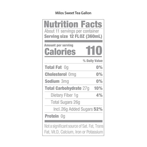 Buy Milo’s Famous Sweet Tea, 1 gal from Dollar General - Instore