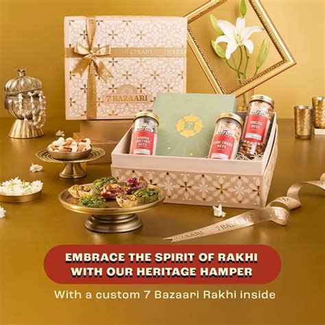 Embrace the Spirit of Rakhi with Our Heritage Hamper – 7 BAZAARI