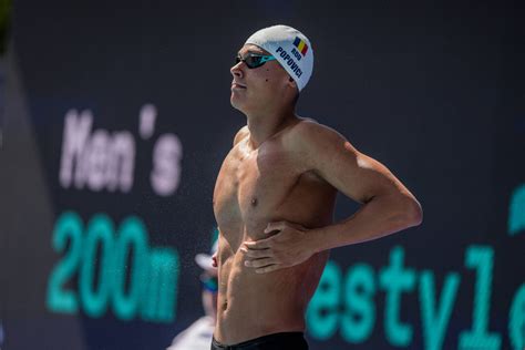 David Popovici Swims 46.71 100 Free, #2 Performance All-Time, First ...
