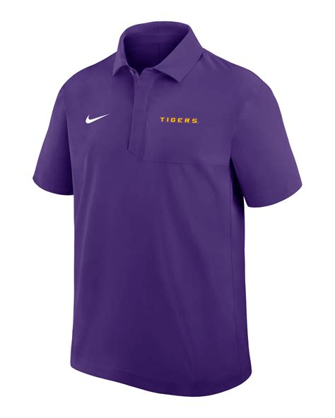 Polo universitario Nike Dri-FIT para hombre LSU. Nike.com