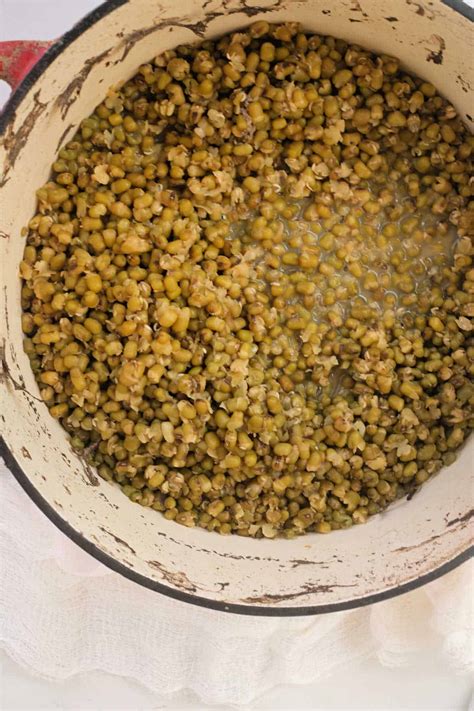 How to Cook Mung Beans (Soaked)