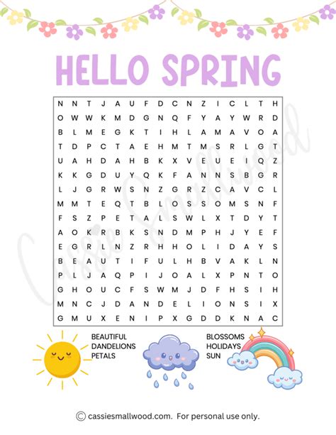 Spring Word Find 的图像结果