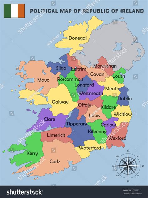 Political Map Of Ireland