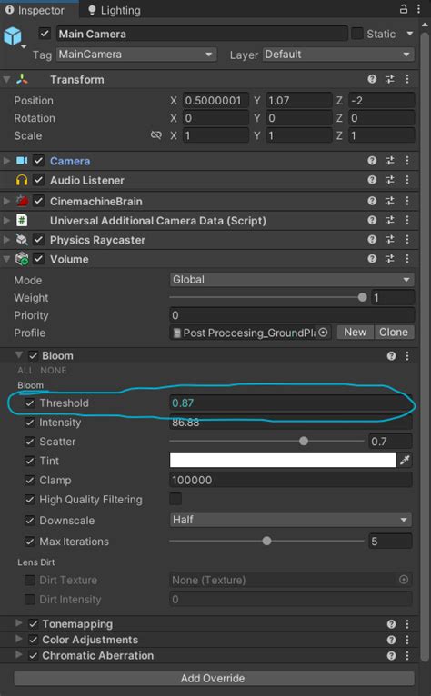 Image result for Add Bloom to Unity Editor