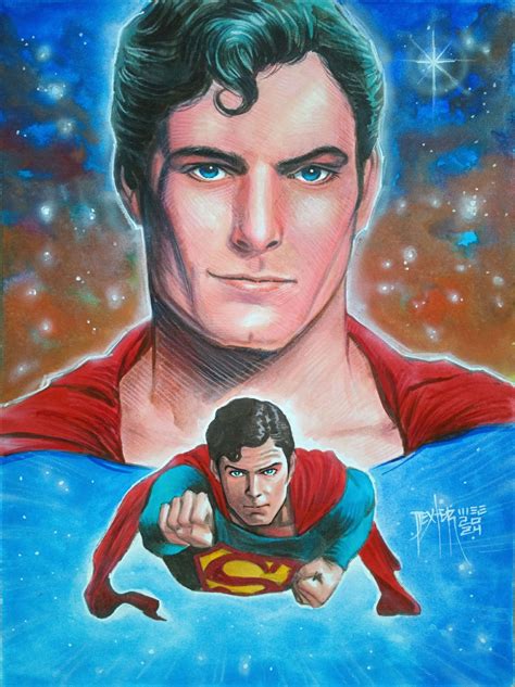 Superman Christopher Reeve commission by Dexter Wee, in Lee P's ...