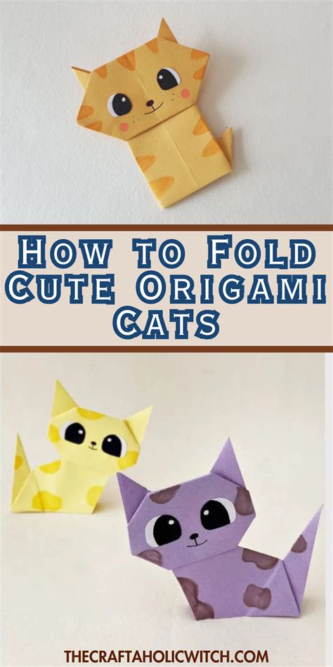Origami Cat Tutorial 的图像结果