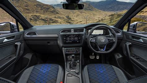 Volkswagen Tiguan R Interior Layout & Technology | Top Gear