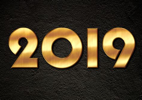 Free Images : new year, 2019, holidays, background, 3d, text, font ...