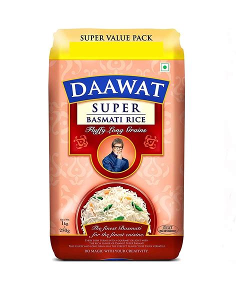 Daawat Basmati rice Super 1 Kg Pack (Scheme will provide as per availa ...