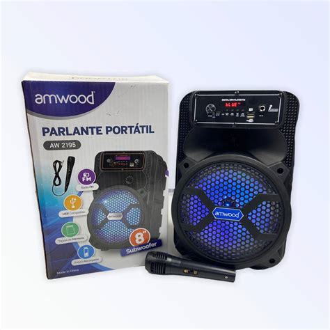 PARLANTE PORTATIL 21CM ART. IT-AW-2195 - Peluches Mayorista