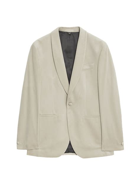 Buy Slim Fit Velvet Jacket at Marks & Spencer