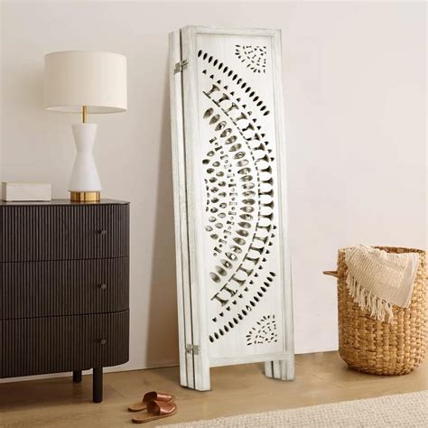 AMBITIONLAND 5.6 FT Room Divider , 16 Wide Panel Room Dividers India | Ubuy