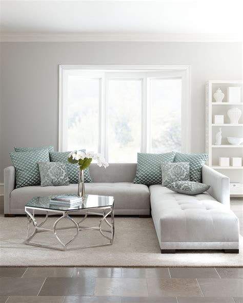 10 Best Collection of Why Light Grey Sectionals Are a Living Room Game ...
