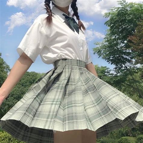 School Girl Pleated Skirt