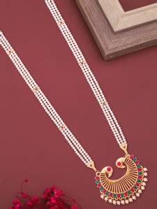 Karishma Kreations Traditional Tanmani Set Moti Pearl Chinchpeti Thushi ...