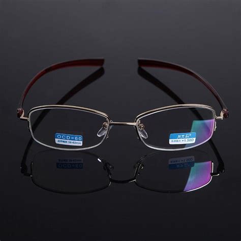1 Pair Sand-proof Reading Glasses Square Radiation protection Reading ...