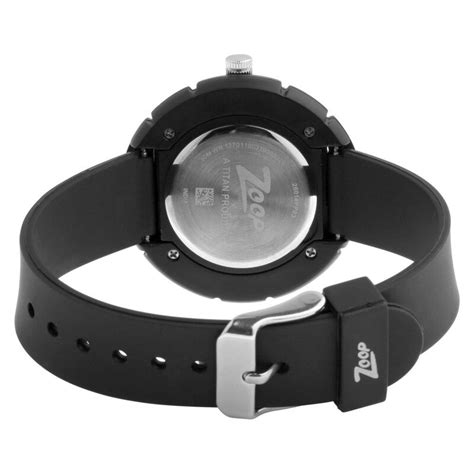 Buy Online Zoop By Titan Quartz Analog White Dial PU Strap Watch for ...