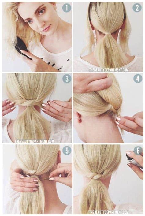Image result for Natural Ponytail Tutorial