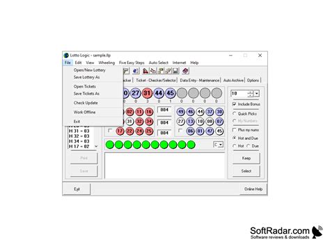 Lotto Software Tutorial 的图像结果
