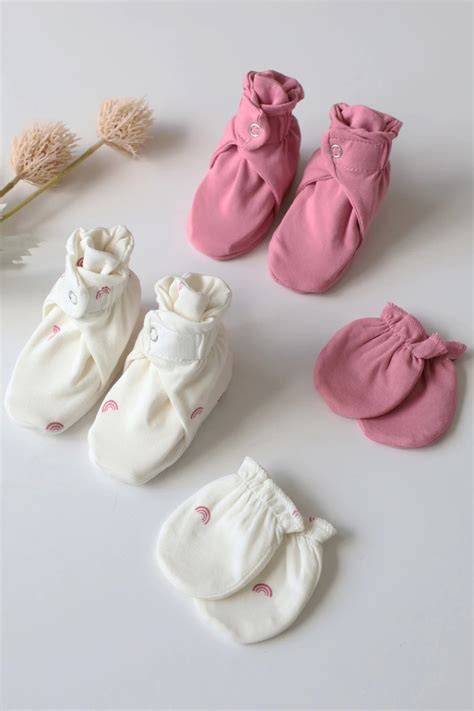 Twin Arch-Baby Mittens and Booties – LilBontre