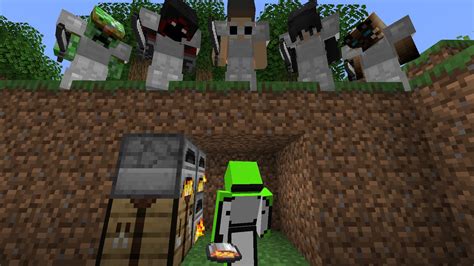 Minecraft Speed Runner vs 5 Hunters 的图像结果