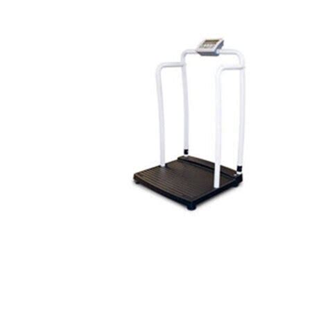 Rice Lake 250-10-2 Bariatric Scale with Handrail RL-133119 | Zoro