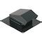 Broan-Nutone Roof Cap With Built In Damper, Round Duct, Black 636 | Zoro