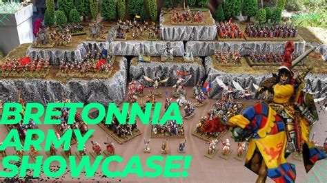 Warhammer the old world! Bretonnia army showcase! - YouTube