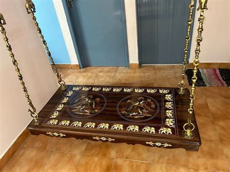 Wooden indoor swings for home india - Wooden Swing, Oonjal, Unjal ...